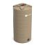 Enduraplas Ribbed Vertical Rainwater Tank - 150 Gallon 2