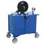 Fluidall Single Wall Lube Oil Tank With Casters - 125 Gallon 2