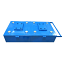 Fluidall Single Wall Lube Oil Tank Package With Casters (2 Tanks) - 75/75 Gallon 2